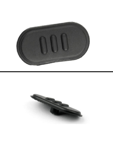 Botón PTT de Hablar KOOBOOK para Radio A10 A12 - 5 Piezas
