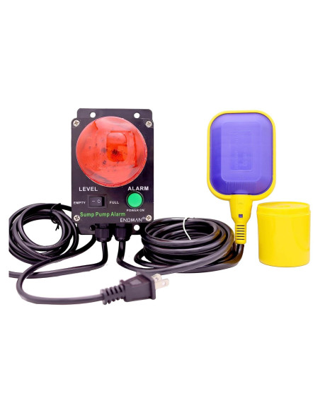 Alarma de Agua Alta/Baja ENDMAN ED-FE01 110dB IP67 Alarma de Agua Alta/Baja ENDMAN ED-FE01 110dB IP67