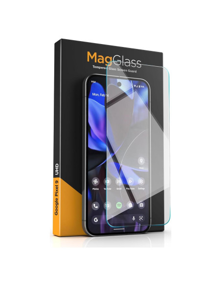 Protector de Pantalla MagGlass para Google Pixel 9 - Vidrio Templado HD Protector de Pantalla MagGlass para Google Pixel 9 - Vidrio Templado HD