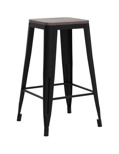Juego de 4 Taburetes de Bar Metal Sophia & William 61 cm