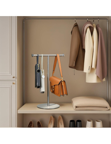 Soporte de Exhibición de Bolsos Niffgaff T Bar Ajustable