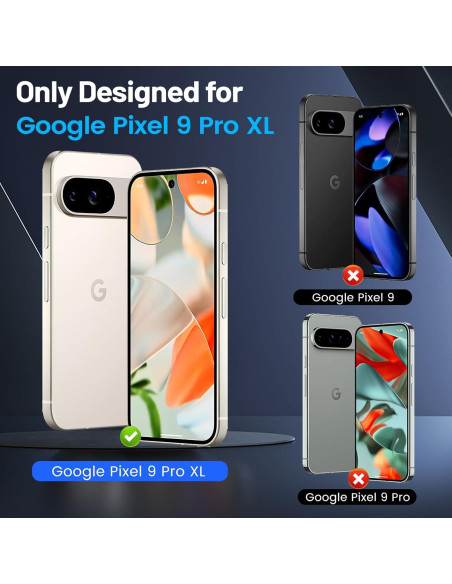 Protector de Pantalla TQLGY para Google Pixel 9 Pro XL - 2 Paquetes Protector de Pantalla TQLGY para Google Pixel 9 Pro XL - 2 Paquetes