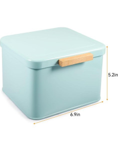 Contenedor de Pods de Lavandería Picowe Verde con Tapa de Madera 2