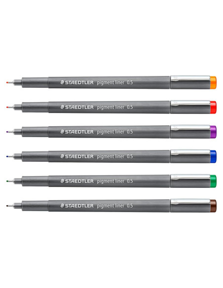 Lápices de Pigmento Staedtler 30805SB6A6ST 6 Colores Lápices de Pigmento Staedtler 30805SB6A6ST 6 Colores