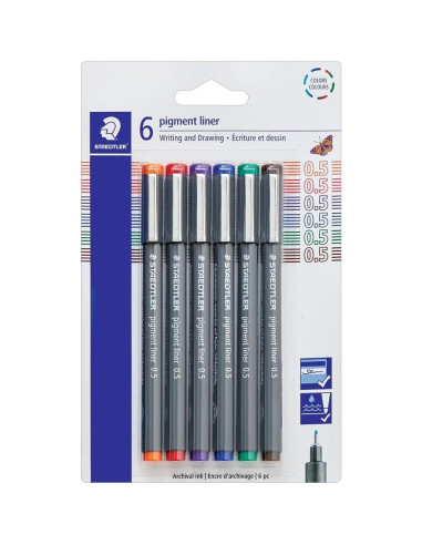 Lápices de Pigmento Staedtler 30805SB6A6ST 6 Colores