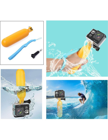 Cámara de Acción AKASO EK7000 4K 20MP con Accesorios 7 en 1