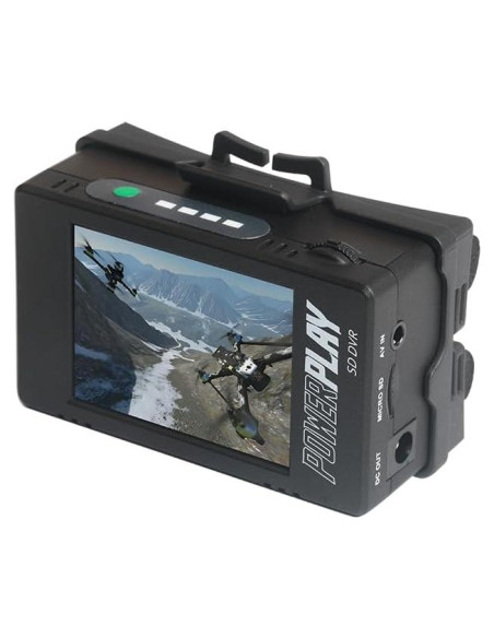 DVR RunCam PowerPlay para Camcorders Retro 60fps LCD DVR RunCam PowerPlay para Camcorders Retro 60fps LCD