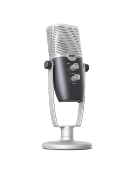 Micrófono USB-C AKG Pro Audio Ara, Doble Patrón, 24 bits/96 kHz Micrófono USB-C AKG Pro Audio Ara, Doble Patrón, 24 bits/96 kHz