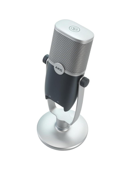 Micrófono USB-C AKG Pro Audio Ara, Doble Patrón, 24 bits/96 kHz Micrófono USB-C AKG Pro Audio Ara, Doble Patrón, 24 bits/96 kHz