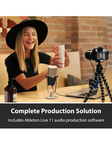 Micrófono USB-C AKG Pro Audio Ara, Doble Patrón, 24 bits/96 kHz