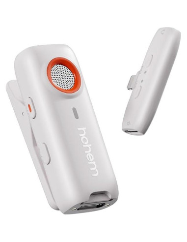 Micrófono Lavalier Inalámbrico Hohem MIC-01 Type-C 20h Batería