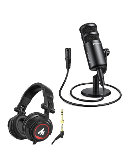 Micrófono Dinámico XLR MAONO PD100 para Podcast y Grabación Micrófono Dinámico XLR MAONO PD100 para Podcast y Grabación