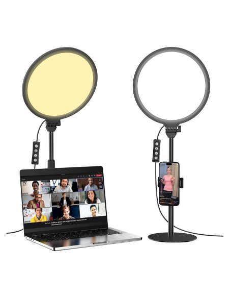 Luz de Anillo LED 26cm ANAUTIN para Video Conferencias Luz de Anillo LED 26cm ANAUTIN para Video Conferencias