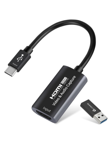 Tarjeta de Captura de Video Guermok 4K HDMI USB 3.0 1080P Tarjeta de Captura de Video Guermok 4K HDMI USB 3.0 1080P