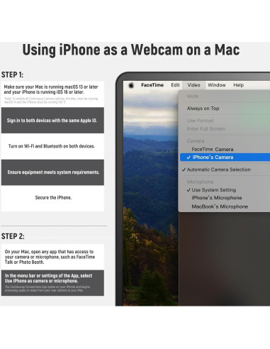 Soporte de Cámara Plegable NEEWER PA031 para iPhone y MacBook