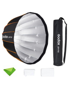 Softbox Parabólico Godox QR-P90 90cm Montaje Bowens