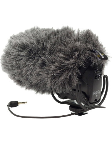 Micrófono de cañón Rode VideoMic Pro+ con DeadCat VMP+