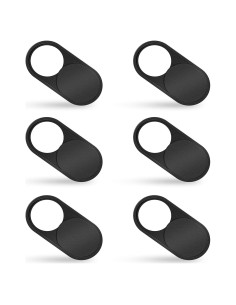 Cubierta de Webcam Deslizante imluckies 6 Pcs Metal 0.05 cm