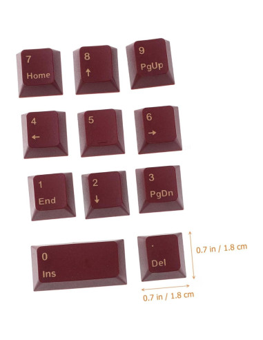 Set de Teclas Mecánicas Personalizadas PBT DIYEAH 136pcs