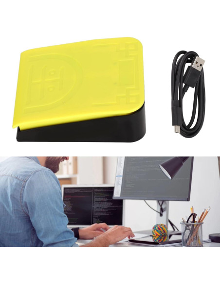 Control Pedal de Pie USB Dpofirs Programable Ergonómico Control Pedal de Pie USB Dpofirs Programable Ergonómico