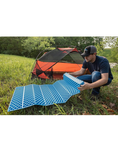 Colchoneta Plegable ALPS Montañismo Espuma Celda Cerrada 180x56cm