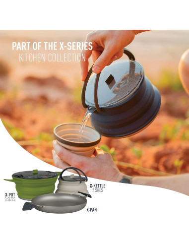 Set de Utensilios de Cocina Plegable 2 Personas Sea to Summit