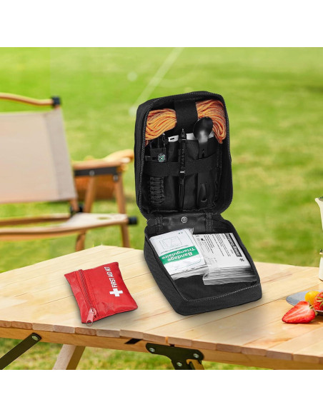 Kit de Primeros Auxilios VEVOR 250 Piezas Nylon 600D Kit de Primeros Auxilios VEVOR 250 Piezas Nylon 600D