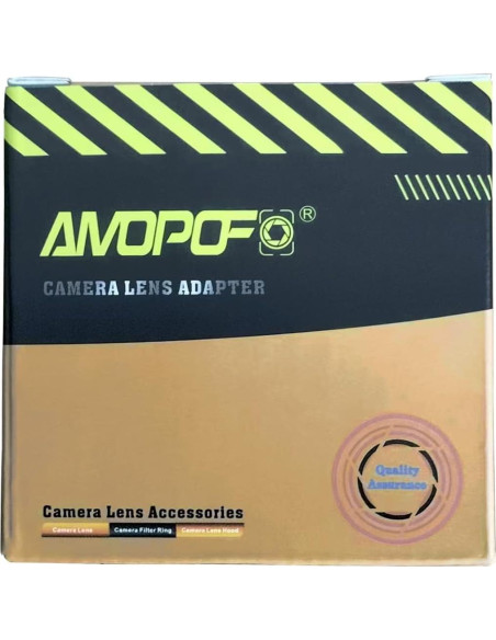 Adaptador AF a EOS AMOPOFO con vidrio óptico para Canon Adaptador AF a EOS AMOPOFO con vidrio óptico para Canon