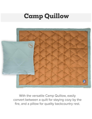 Big Agnes Camp Quillow - Almohada y Manta 650 DownTek 0.91 kg