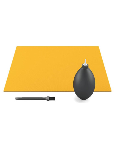 Kit de Limpieza Glorious para Teclado y Ratón - Incluye Cepillo, Soplador y Paño Microfibra