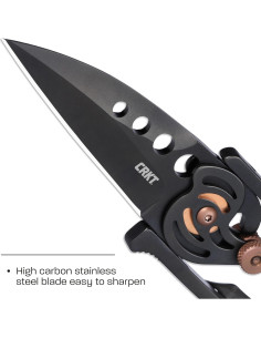 Cuchillo Plegable CRKT Snap Lock 5102NK Acero Inoxidable EDC 2