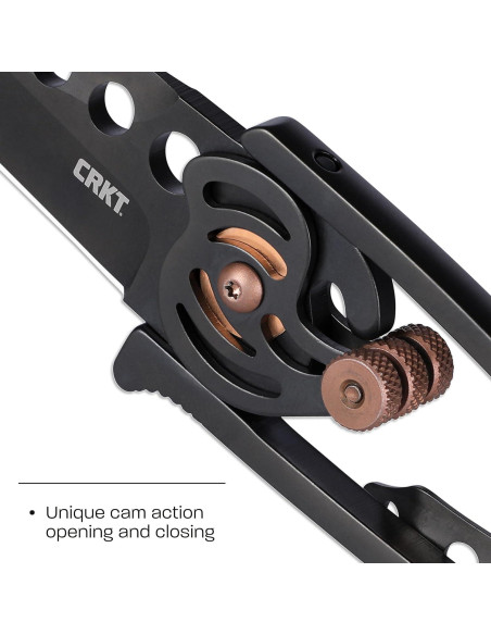Cuchillo Plegable CRKT Snap Lock 5102NK Acero Inoxidable EDC Cuchillo Plegable CRKT Snap Lock 5102NK Acero Inoxidable EDC