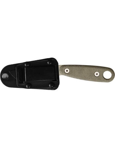 Cuchillo ESEE Izula II Tan Desierto con Funda y Clip