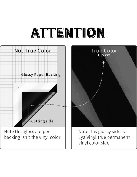 Vinilo Autoadhesivo Lya 12 Hojas Negro Brillante 30.48cm