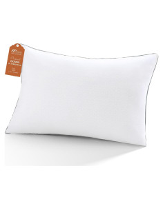 Almohada Estándar Sasttie - Relleno Alternativo de Plumas 50.8x66 cm
