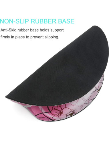 Almohadilla de Ratón Ergonómica RICHEN con Soporte Rosa