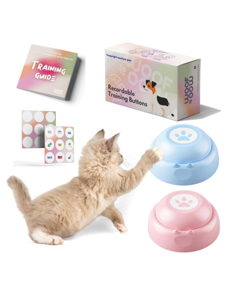 Botones de Comunicación para Perros WOOFOOW - 2 Unidades Botones de Comunicación para Perros WOOFOOW - 2 Unidades