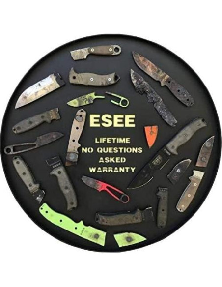 Cuchillo ESEE JG5 Nessmuk Hoja Fija Micarta Marrón 24.4 cm Cuchillo ESEE JG5 Nessmuk Hoja Fija Micarta Marrón 24.4 cm