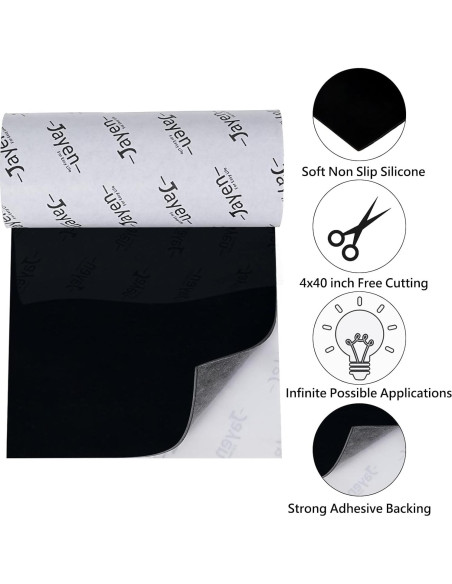 Almohadillas Antideslizantes Cortables Jayen 10.16x10.16 cm Almohadillas Antideslizantes Cortables Jayen 10.16x10.16 cm