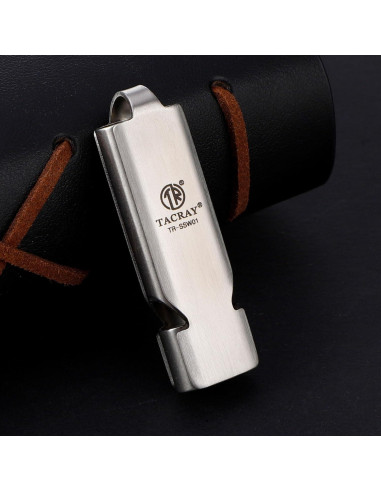Silbato de Emergencia TACRAY TR-SSWS01 Acero Inoxidable
