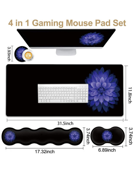 Juego de Alfombrillas Ergonómicas JVGFYNKL - Tapete 80x30cm Juego de Alfombrillas Ergonómicas JVGFYNKL - Tapete 80x30cm