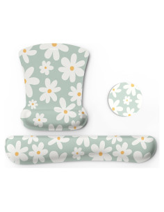 Almohadilla de Ratón Ergonómica MEGREZ con Soporte 3PCS