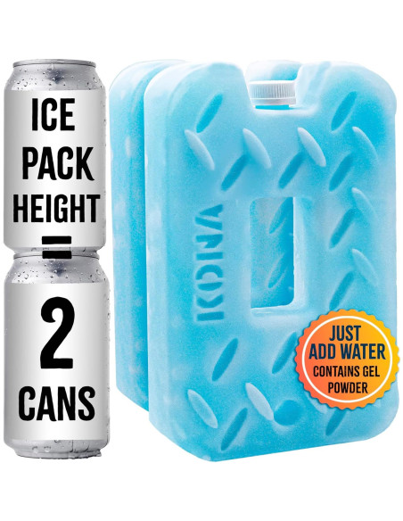 Paquete de Hielo Reutilizable Kona Azul - 2 Unidades 0.91 kg Paquete de Hielo Reutilizable Kona Azul - 2 Unidades 0.91 kg
