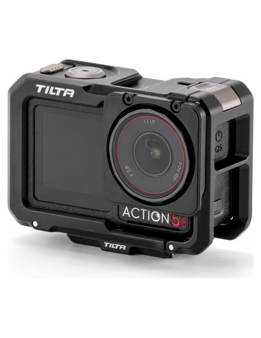 Jaula de Cámara Tilta para DJI Osmo Action 3, 4 y 5 Pro - Negro