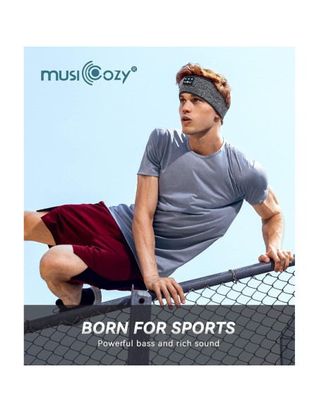 Auriculares Bluetooth MUSICOZY 5.4 para Dormir y Deporte Auriculares Bluetooth MUSICOZY 5.4 para Dormir y Deporte