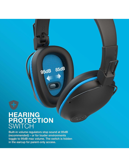 Auriculares Inalámbricos JLab JBuddies Pro Niños Azul Auriculares Inalámbricos JLab JBuddies Pro Niños Azul
