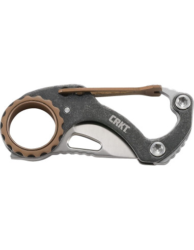 Cuchillo de Bolsillo CRKT Compano 9082, Hoja 36 mm, Mosquetón