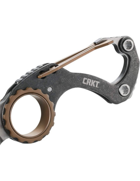 Cuchillo de Bolsillo CRKT Compano 9082, Hoja 36 mm, Mosquetón Cuchillo de Bolsillo CRKT Compano 9082, Hoja 36 mm, Mosquetón