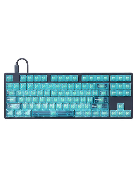 Set de Teclas DROP MiTo Keysterine Cianuro 164 Teclas Set de Teclas DROP MiTo Keysterine Cianuro 164 Teclas