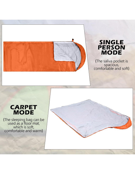 Sacos de Dormir para Camping Junkin 36 Pcs 210x75 cm 4 Estaciones Sacos de Dormir para Camping Junkin 36 Pcs 210x75 cm 4 Estaciones